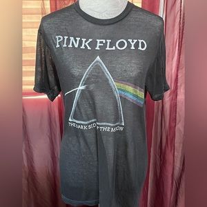 Pink Floyd The Dark Side of the Moon Womens T-shirt Top Tee Shirt Graphic Size S